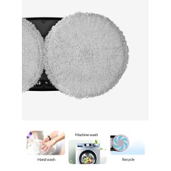 MOP ABSORBANT PENTRU ROBOT DE CURĂȚAT GEAMURI HUTT DDC55 2 BUC MOP ABSORBANT PENTRU ROBOT DE CURĂȚAT GEAMURI HUTT DDC55 2 BUC